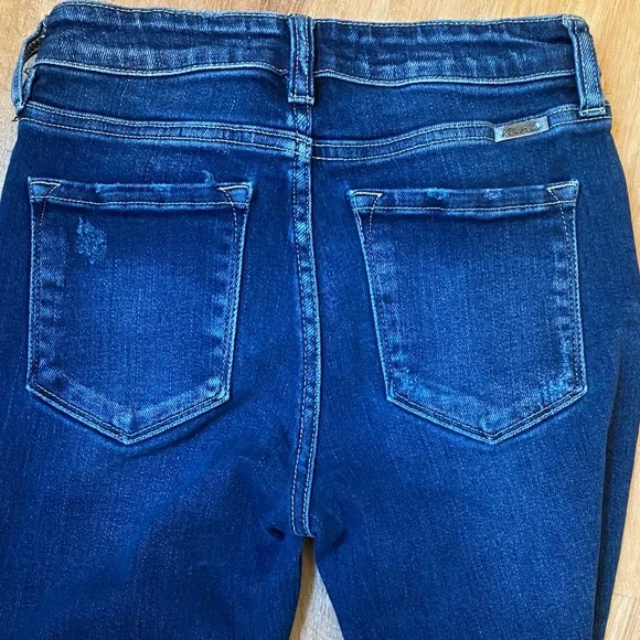 KanCan High Rise Dark Blue Jeans - Picture 5 of 6